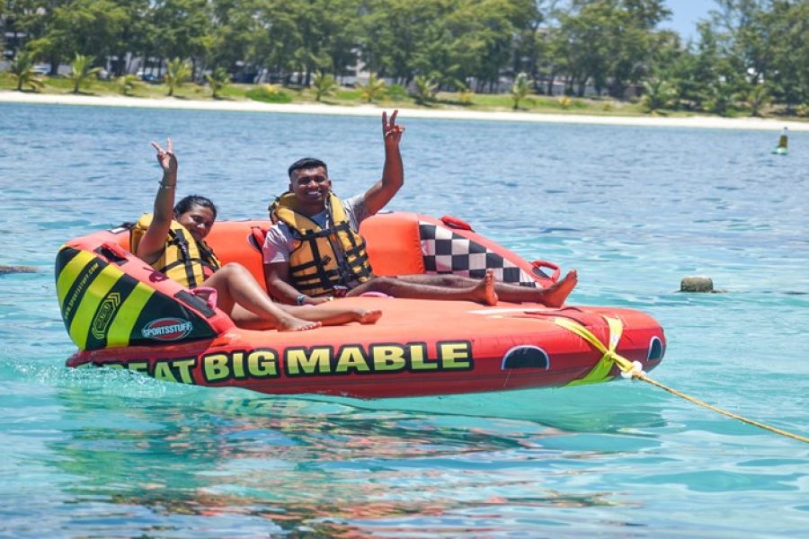 Tube Ride | Aquacity Belle Mare Watersports