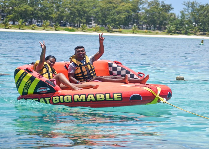 Tube Ride | Aquacity Belle Mare Watersports