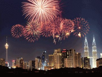 New Year in Kuala Lumpur