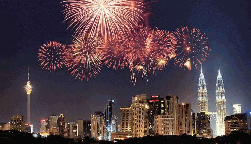 New Year in Kuala Lumpur