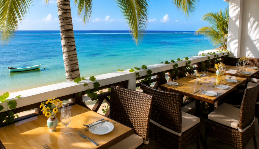 Le Récif Guest House — Half board + 2 full day tours — 7–10 Pax